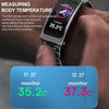 K20 1.14 inch Steel Band Earphone Detachable Life Waterproof Smart Watch Support Bluetooth Call(Rose Gold)