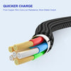 ENKAY Hat-Prince PD 20W Type-C to 8 Pin Dual Elbow Fast Charging Data Cable, Length:2m(Black)
