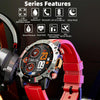 LOKMAT ZEUS3 Pro 1.39-Inch 5ATM Waterproof Outdoor Sports Bluetooth Call Smart Watch(Red)
