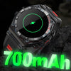 CT18 1.43 inch AMOLED Screen Smart Watch Supports Bluetooth Call/Blood Oxygen Detection(Red)