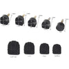 High Heels Heel Studs Mute Wear-resistant Replacement Heel, Color: Black (30 In 1)