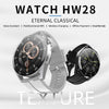 HW28 1.39-inch IP67 Waterproof Health Monitoring Bluetooth Call Smart Watch with NFC Payment(Grey)