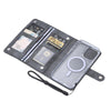 For iPhone 15 ViLi GVS-C Series MagSafe Magnetic RFID Leather Flip Phone Case(Grey)