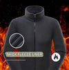 Women Outdoor Waterproof Jacket With Detachable Inner Warm Fleece for Camping Travel, Size: XXXXXXL(Black)