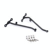 DF016-C Motorcycle Front Windshield for Benelli Leoncino Trail 500(Black)