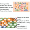 Q2 Tangram Hualongdao Geometry Puzzle Electronic Puzzle Transformation Toy(White)