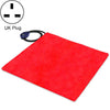 50x50cm Red 12V Heated Pet Pad Electric Blanket (UK Plug)