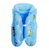 2 PCS PVC Children Inflatable Swimwear Children Life Jacket, Colour: L (Blue)