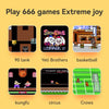 G7 3.5 inch Ultra-thin Handheld Game Console Built-in 666 Games, Style: Double (Blue)