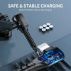 ENKAY Hat-Prince PD 20W Type-C to 8 Pin Dual Elbow Fast Charging Data Cable, Length:1m(Black)