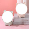 Detachable Cute Kitten Desktop Makeup Mirror with Storage Function(Green)