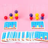 Childhood Education Puzzle Logical Thinking Train Toys Clip Beads Parent-Child Interactive Board Game Test