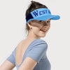 WEST BIKING Summer Sunshade Hat Outdoor Riding Empty Top Cap, Size: Free Size(Blue)