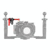 PULUZ Shutter Release Trigger Extension Adapter Lever Mount for Underwater Arm System(Red)