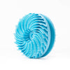 Double-Sided Silicone Cleaning Bath Brush Multifunctional Massage Shower Brush(Blue)