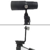 Datyson 5P0008 Telescope Tripod Connector All Metal L-shaped Adapter Adapter Bracket(Black)