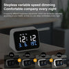 Q5 Multi-function LED Display Electronic Alarm Clock (White)