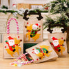 Christmas Decoration Riding Deer Tote Bag Kids Candy Cartoon Gift Bag, Style: Antlers Snowman