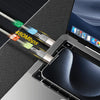 WK WDC-47 Magneto Series 1m PD35W Type-C to 8 Pin Fast Charging Magnetic Data Cable(Grey)
