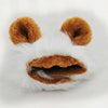 Lion Mane Cat Costume, White, 26cm Head, Small Dog/Cat