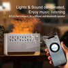 C221 Bluetooth White Noise Flame Aromatherapy Machine Home Desktop Humidifier(English Version)