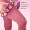 Eight Round Yoga Training Roller Ring-Shaped Leg Massager(Purple)