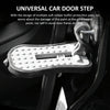 Multi-functional Car Door Sill Step Pedals Pads with Safety Hammer(Red)