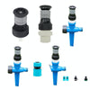 4 Points Adjustable Scattering Sprinkler (Sprinkler + Ground Plug +  Joint Set)