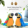 Plush Toy Parrots Recording Talking Parrots Will Twist the Fan Wings Children Toys, Size:Height 18cm(Green)