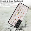 For Samsung Galaxy S24 FE 5G Printed Double Buckle RFID Anti-theft Phone Case(Dried Flower World)