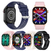 T98 2.04 inch IP68 Waterproof Bluetooth Call Smart Watch, Support Blood Oxygen Monitoring(Blue)