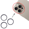 iPhone 16 Pro Max Camera Lens Protector (Black, 3 Pack)