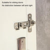 Extra Large Stainless Steel 90 Degree Barn Door Lock Hook Stainless Steel Door Buckle Insertion