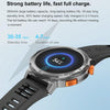 M52 1.43 inch Screen IP68 Waterproof Smart Watch, Support Bluetooth Call / Heart Rate (Silver)
