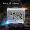 SYNOKE Square Sarge Screen Display Luminous Multifunctional Outdoor Men Sports Watch Digital Watch(Upgraded Version Blue)