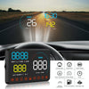 5.5" OBD2 HUD Head-Up Display, Car Speedometer, Blue - Universal