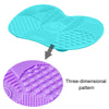 Silicone Brush Cleaner Mat Washing Tools for Cosmetic Make up Eyebrow Brushes Cleaning Pad Scrubber Board Makeup Clean Tool(Pink)