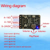 XY-P15W 10W/15W/20W Stereo Bluetooth Amplifier Board 12V/24V Digital Amplifier Module(Bare Plate)