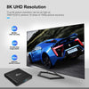 X96 Air 8K Smart TV BOX Android 9.0 Media Player with Remote Control, Quad-core Amlogic S905X3, RAM: 4GB, ROM: 64GB, Dual Band WiFi, Bluetooth, UK Plug