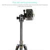 TRIOPO 652 Horizontal Arm Tripod Mount Quick Release Center Column Boom Bracket with Tripod Ball-Head