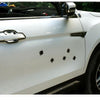 6 in 1 Anti-scratch Bullet Hole Decoration Car Sticker, Size: 4cm x 4cm