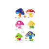 20 PCS Waterproof Painted Fruits Vegetables Plants Children Tattoo Stickers(EC-538)