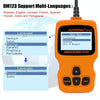 AUTOPHIX OM123 Car Portable OBD2 Scanner Car Diagnostic Tool OBD 2 Automotive Scanner EOBD Code Reader (Orange)