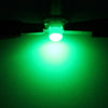 10 PCS B8.3 0.2W DC12V Wedge Instrument Panel COB LED Light Dashboard Gauge Cluster Indicator Lamp Bulb (Green Light)