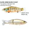 135mm Lure Bait Bionic Fishing Lures Slowly Sinking Pencil Knobby Fish Hard Bait Fishing Gear(P)