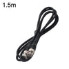 1.5m BNC Male to Male Coaxial Cable - 48 Braid Shielded