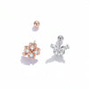 S925 Sterling Silver Clover Butterfly Women Earrings