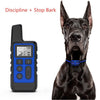 Dog Training Collar 500m Remote Shock Waterproof Orange