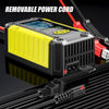 FOXSUR Cars Motorcycles 12V Lithium Cattery Charger With Battery Detection(US Plug)