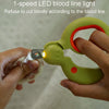 Pet Nail Clippers with LED Light, Green - for Dogs & Cats